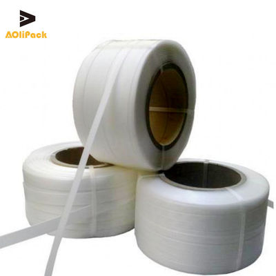 Strong Tension 690kg 600m Woven Polyester Strapping
