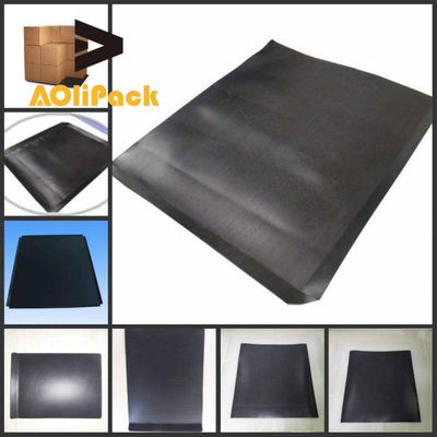 Single Faced High Tensile Strength Black HDPE Polyethylene Slip Sheet