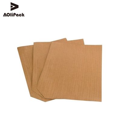 strong  Brown Kraft 4 way  Cardboard Slip Sheet Pallet recyclable